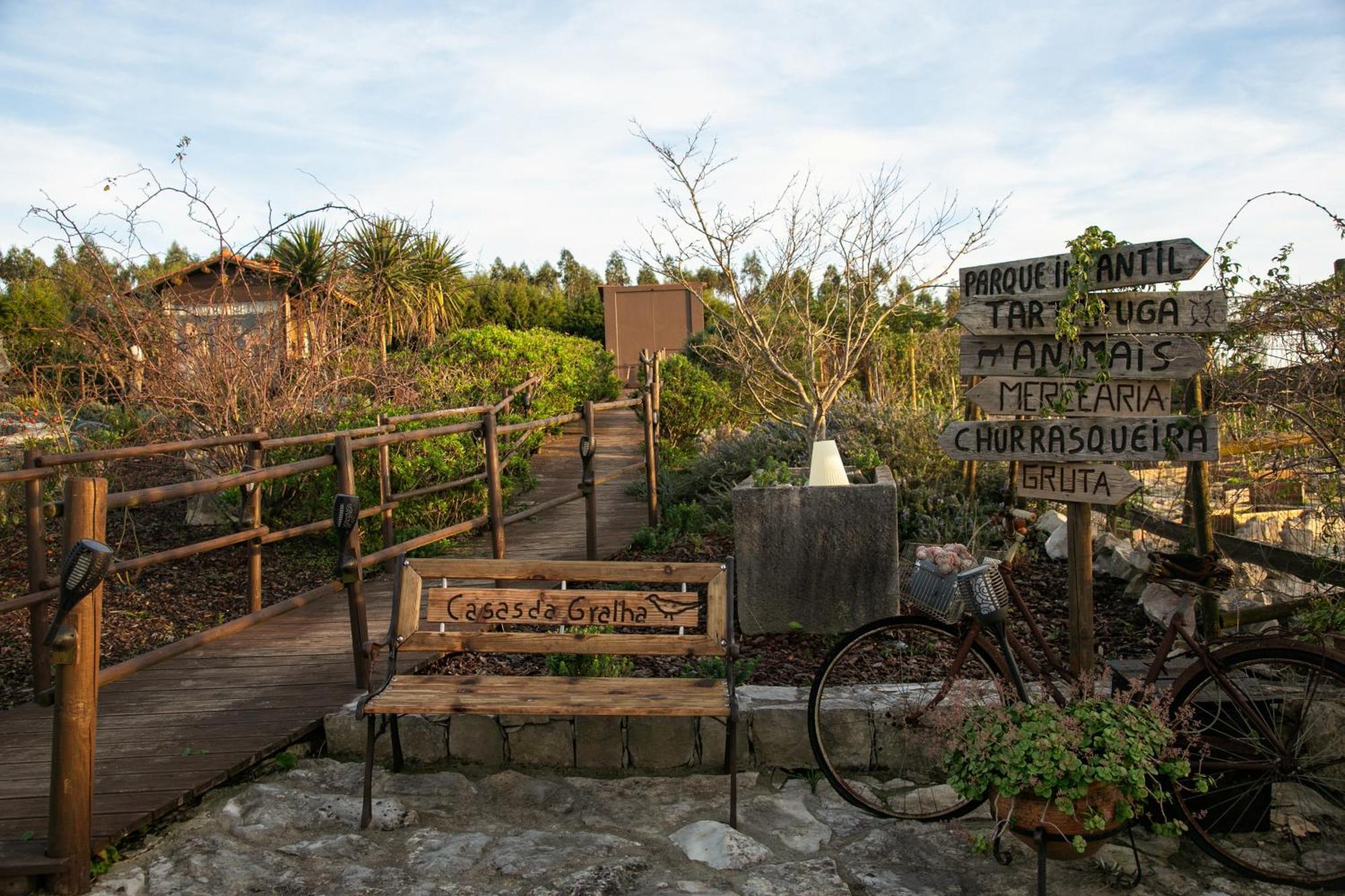 Bed and Breakfast Casas Da Gralha Turquel Exterior foto