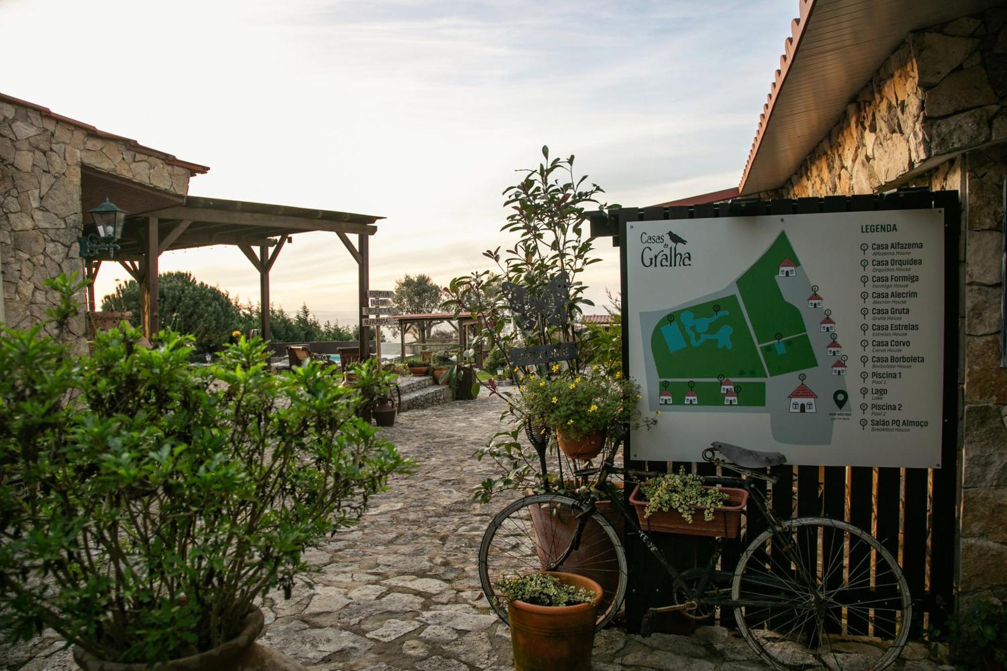 Bed and Breakfast Casas Da Gralha Turquel Exterior foto